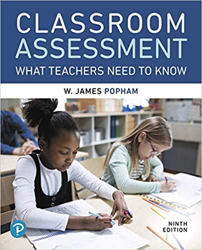 Classroom Assessment: What Teachers Need to Know (9th Edition) [2020] - Original PDF